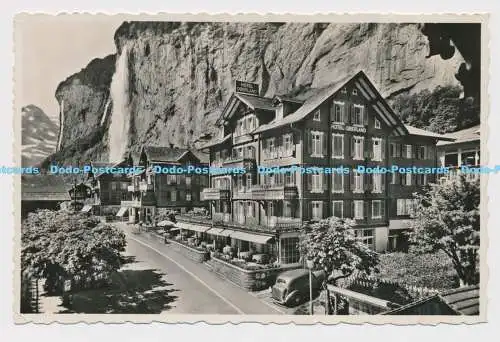 C010465 Hotel Oberland. Lauterbrunnen. Eigene Landwirtschaft. Forellenzucht. E.