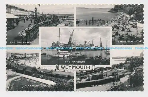 C011478 Weymouth. K. 9113. Valentinstag. RP. Multi View