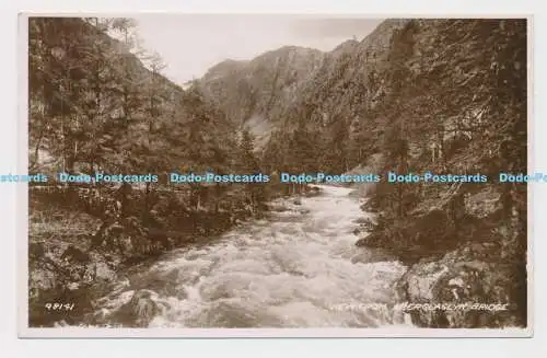 C010501 98 98141. Blick von der Aberglaslyn Bridge Valentines. RP. 1950