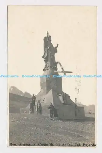 C009499 Rep. Argentinien. Cristo de los Andes. Col. Fajardo