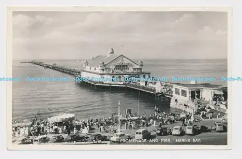 C011570 284. Promenade und Pier. Herne Bay. A. H. und S. Paragon Serie. RP