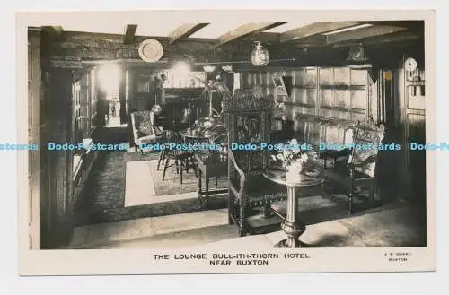 C011597 Lounge. Bull Ith Thorn Hotel in der Nähe von Buxton. J. R. Road. RP