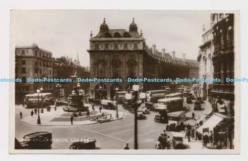 C010601 Piccadilly Circus. London. 122. Excel Serie. RP. 1935