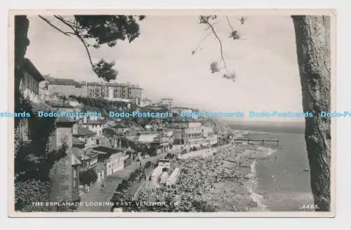 C011647 Esplanade mit Blick nach Osten. Ventnor. I.W. 4463. RP. Nahe. 1948