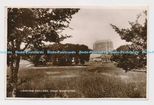 C010690 Lancing College. Nahe Worthing. 43. Excel Serie. RP. 1937