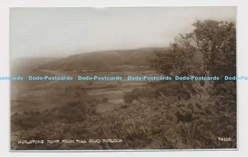 C010852 Hurlstone Point von Toll Road Porlock. 74893. Photochrom