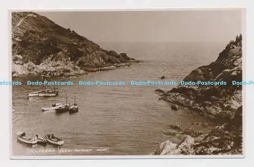 C010858 Polperro. Außenhafen. 00222. Sammelwender Fotos. Brockmans. Herten