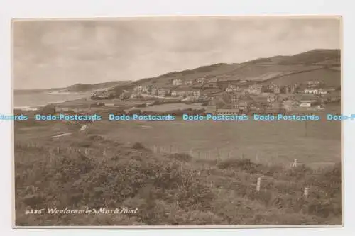 C012350 4385. Woolacombe und Morte Point. Serie Sunshine. RP. E. A. Sweetman