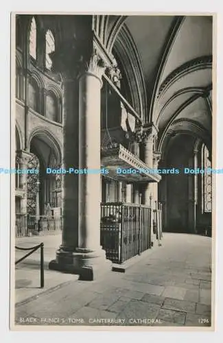 C013178 Kathedrale von Canterbury. Schwarzes Prinzengrab. J. Salmon. RP