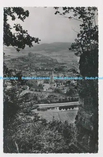 C013809 Echternach. Vue sur la Ville. Paul Kraus. Nr. 258. 1953