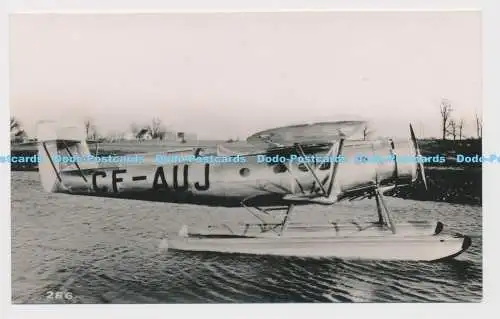 C012751 Flugzeug. CF AUJ. 286. Echte Fotos. Liverpool