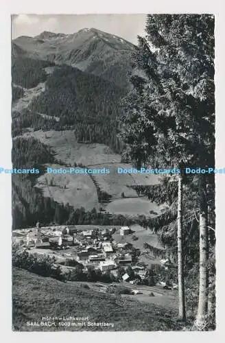 C015845 Hohen Luftkurort. Saalbach. 1003 m. mit Schattberg. Gemütlich. Alfred Grundle