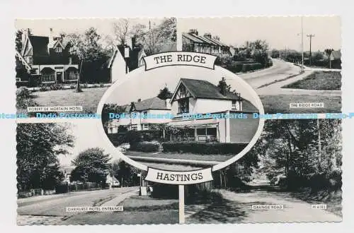 C014070 Hastings. Der First. Oakhurst Hoteleingang. Grange Road. The Ridge Roa