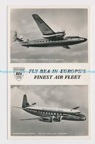 C013540 British European Airways Flugzeug der Elizabethan-Klasse. British European A