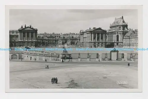 C016080 Versailles. Fassade du Palais. Art Lys. 1948