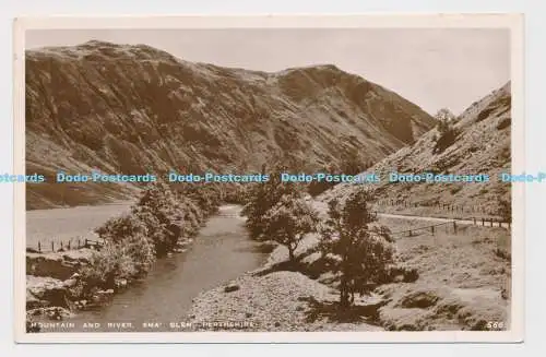 C016108 Perthshire. Sma Glen. Berg und Fluss. J. B. Weiß. Best of All Serie