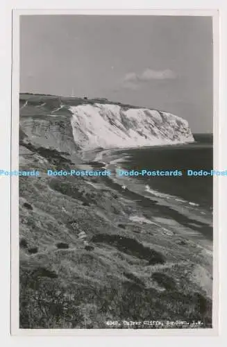 C015264 I.W. Culver Cliffs. Sandown. Nahe. Echtfoto Postkarte