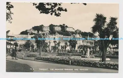 C016419 Torquay. Die Prinzessinnengärten und Pavillon. Maurer. Alpha Serie. RP