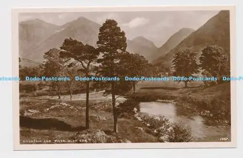 C017444 Glen Coe. Berg und Fluss. J. B. Weiß. RP