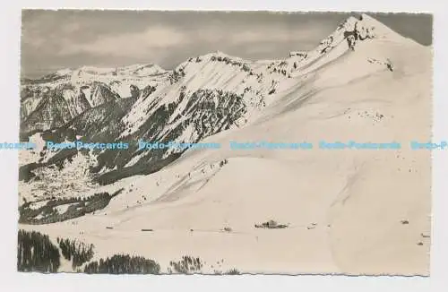 C017453 Fliegeraufnahme. Lauberhorn Mit Wengernalp. O. Wyrsch