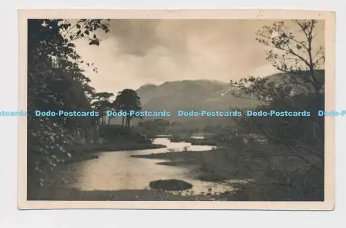 C017526 Blick auf die Berge und den Fluss. Postkarte