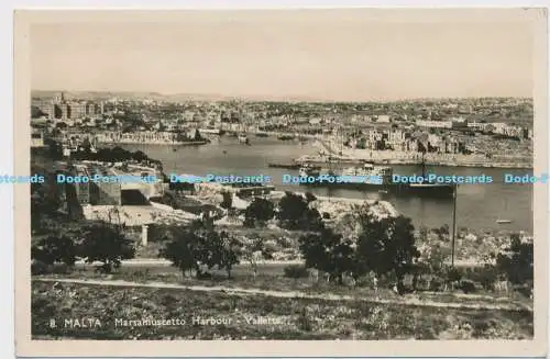 C018190 Malta. Hafen von Marsamuscetto. Valletta. Alf. Galea Zammit. RP