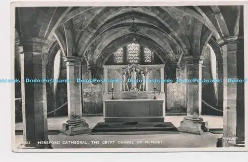 C018204 Hereford Cathedral. Die Gruftkapelle der Erinnerung. F. Frith. 1963