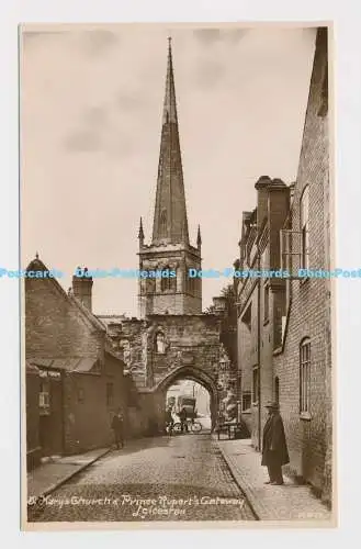 C015599 Leicester. St. Mary Church und Prince Rupert Gateway. Die Campbell Serie