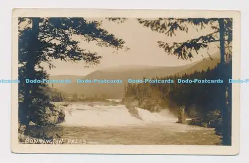 C017815 Bonnington Falls. Postkarte