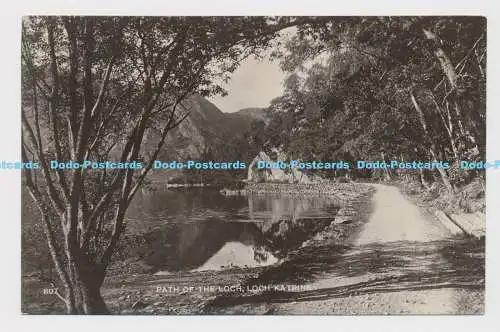 C019165 Loch Katrine. Weg des Lochs. D. und S.K. Ideal Serie