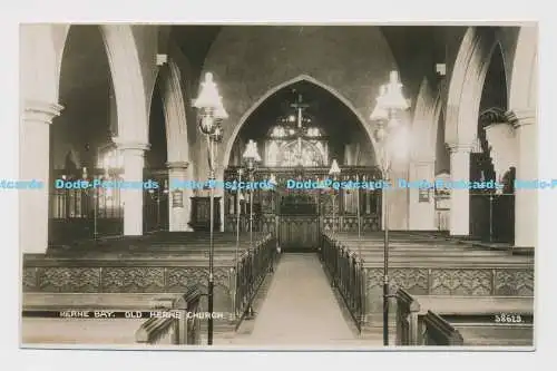 C015764 Herne Bay. Alte Kirche von Herne. Photochrom. RP