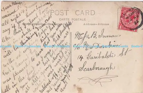 C018485 Normanton. Der Park. Postkarte. 1922