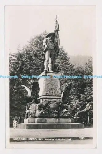 C020183 Innsbruck. Berg Isle Andreas Hoferdenkmal. Chizzali. RP