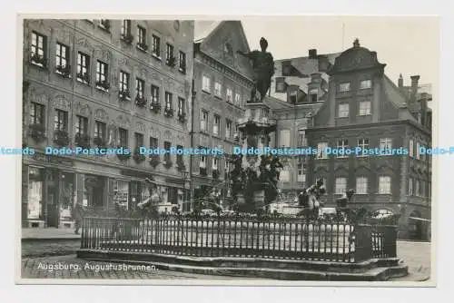 C016953 Augsburg. Augustusbrunnen. RP