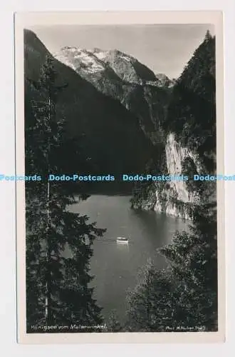 C020364 Königsee vom Malerwinkel. H. Huber. Nr. 1429