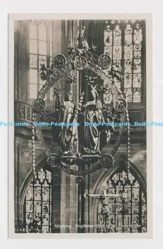 C020400 Nürnberg. Englischer Gruss in der Lorenzkirche. S. Soldan sche. RP