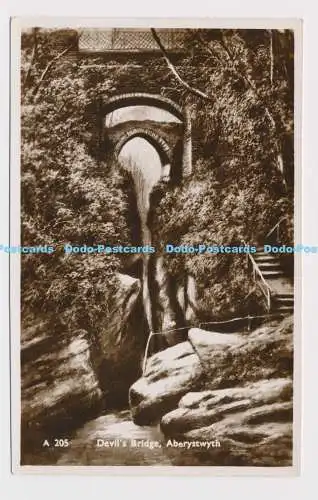 C020454 Aberystwyth. Teufelsbrücke. E. T. W. Dennis. RP