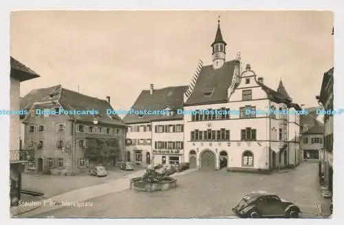 C018795 Staufen i. Br. Marktplatz. Dreher. Vorm Fr. Wallraff. RP