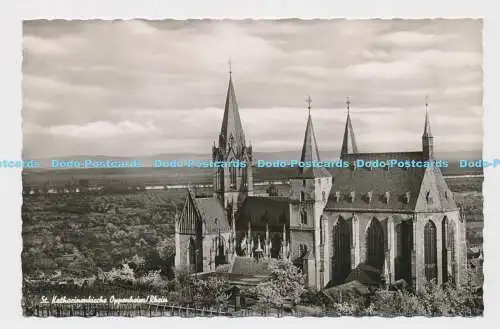 C019611 St. Katharinenkirche Oppenheim. Rhein. Knussmann. RP