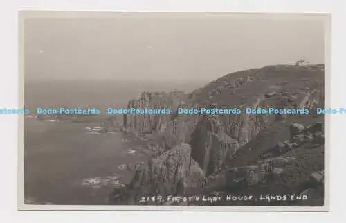 C019751 Lands End. Erstes und letztes Haus. Stuart Real Photographic Art Series