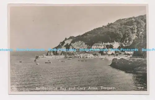 C019753 Torquay. Babbacombe Bay und Cary Arms. Nahe. RP