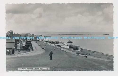 C019816 Herne Bay. Die Vorderseite und der Pier. Serie A. H. und S. Paragon. RP