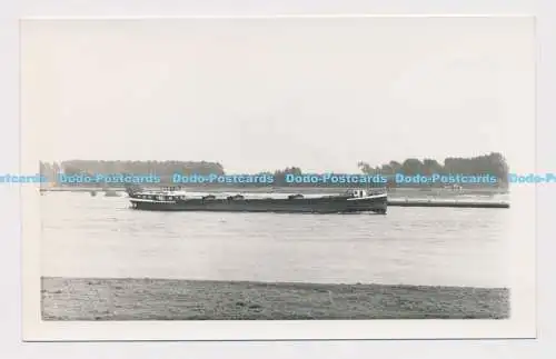 C020920 Nijmegan. Fluss Waal. M. Barge. 1965