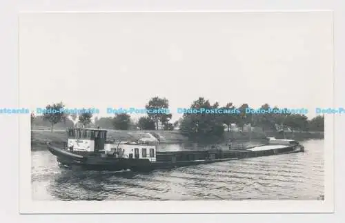 C020921 Nijmegan. Fluss Waal. M. Barge. 1965