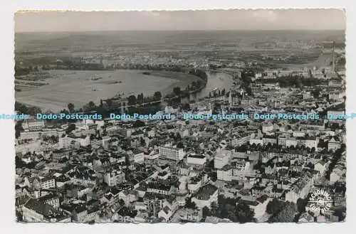 C022372 Offenbach am Main. Luftbild. Schoning. Agfa. 1956