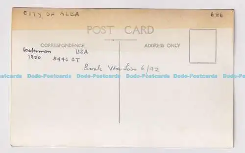 C021848 Stadt Alma. Erith. 1935. versenden. Postkarte