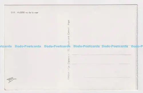 C022995 Alger vu de la Mer. La Cigogne