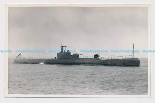 C023538 HMS Schweinswal. N14. Britisches U-Boot. Foto