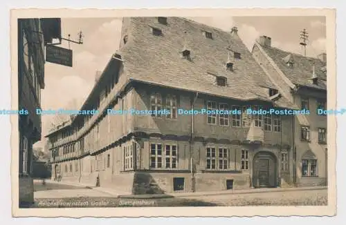 C024121 Reichsbauernstadt Goslar. Siemenshaus. Schoning. RP