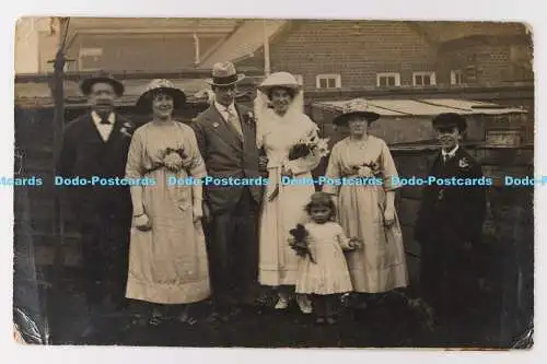 C023333 Ehepaar. Hochzeit. Postkarte
